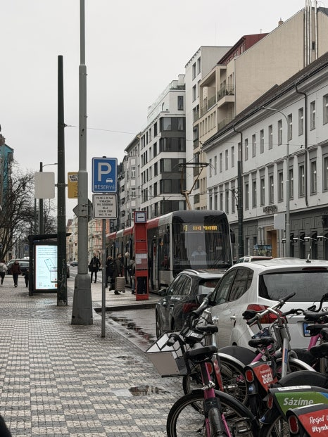 호텔 로열 프라하 트램정류장