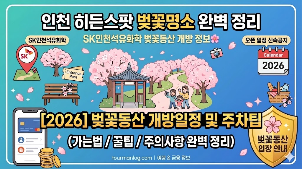 SK인천석유화학벚꽃동산