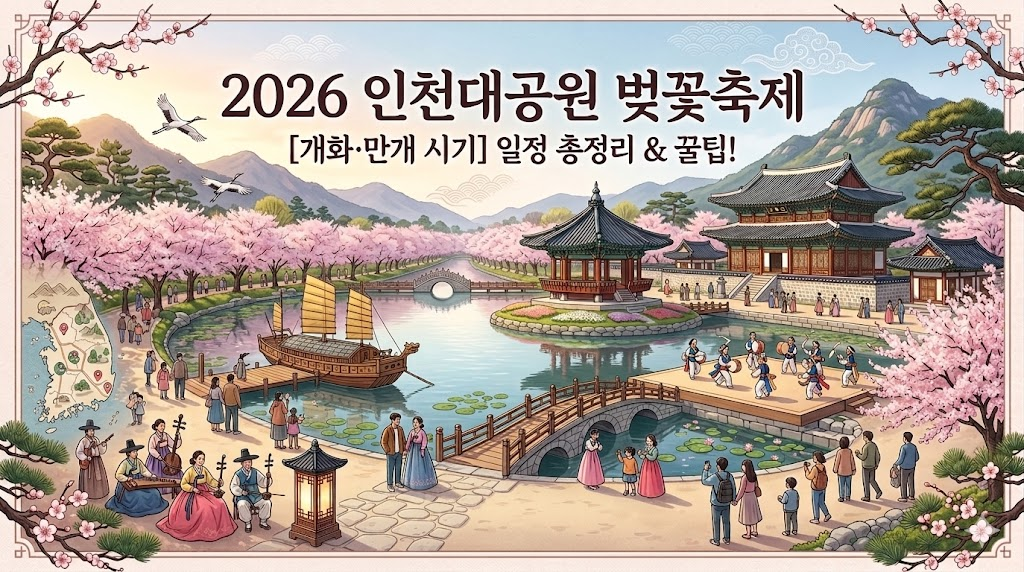 2026 인천대공원 벚꽃죽제